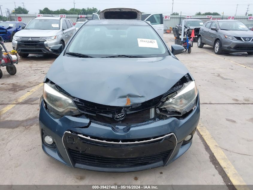 2014 Toyota Corolla S VIN: 5YFBURHE0EP151791 Lot: 39427463