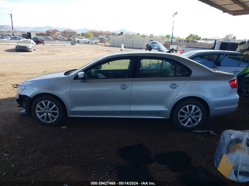 2011 Volkswagen Jetta 2.5L Se VIN: 3VWDX7AJ0BM317125 Lot: 39427468