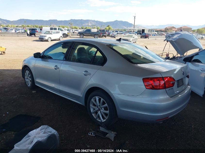 2011 Volkswagen Jetta 2.5L Se VIN: 3VWDX7AJ0BM317125 Lot: 39427468