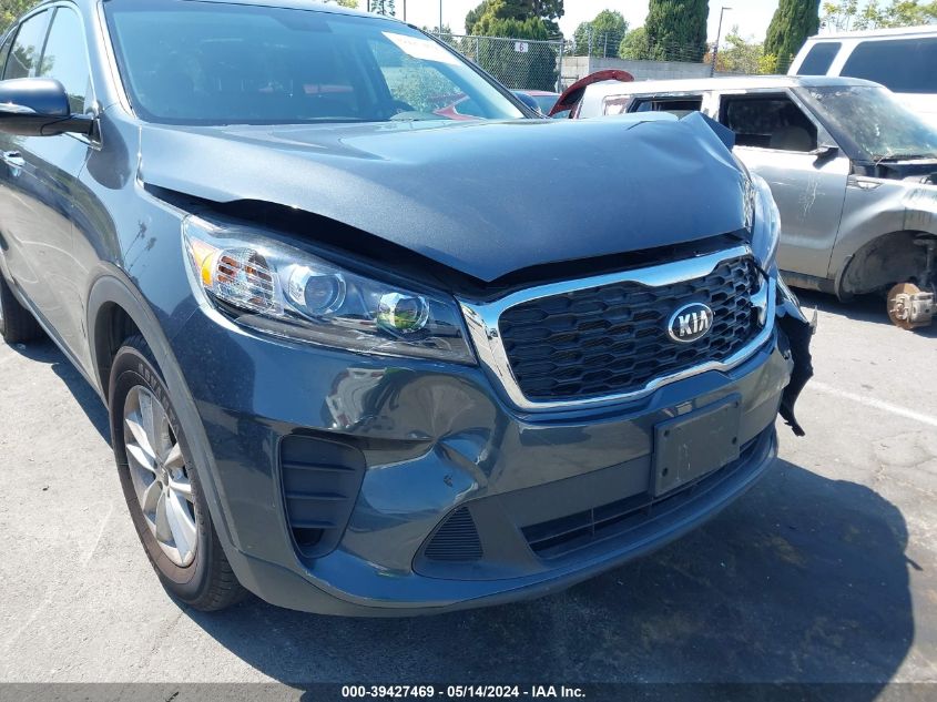 2020 Kia Sorento 2.4L Lx VIN: 5XYPG4A37LG665065 Lot: 39427469