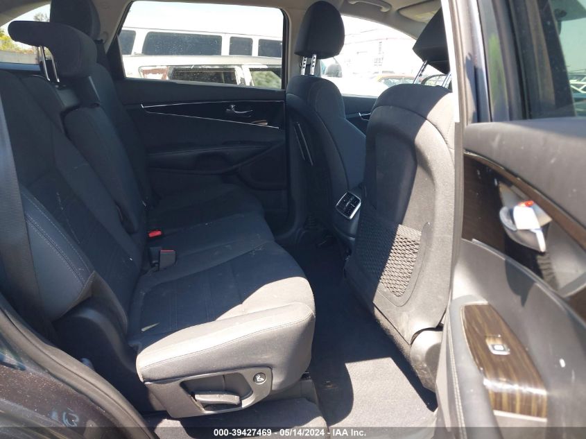 2020 Kia Sorento 2.4L Lx VIN: 5XYPG4A37LG665065 Lot: 39427469