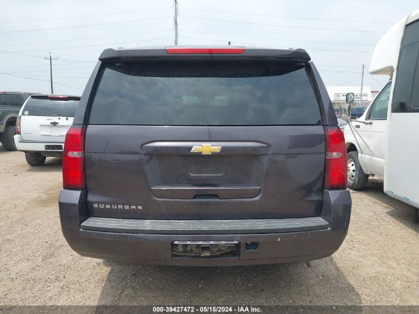 2015 Chevrolet Suburban K1500 Lt VIN: 1GNSKJKCXFR72417 Lot: 39427472