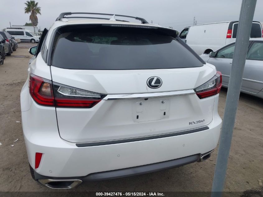 2016 Lexus Rx 350 VIN: 2T2ZZMCA3GC005004 Lot: 39427476