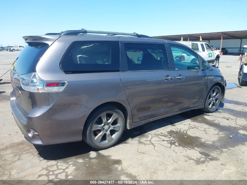 2016 Toyota Sienna Se 8 Passenger VIN: 5TDXK3DC7GS758214 Lot: 39427477