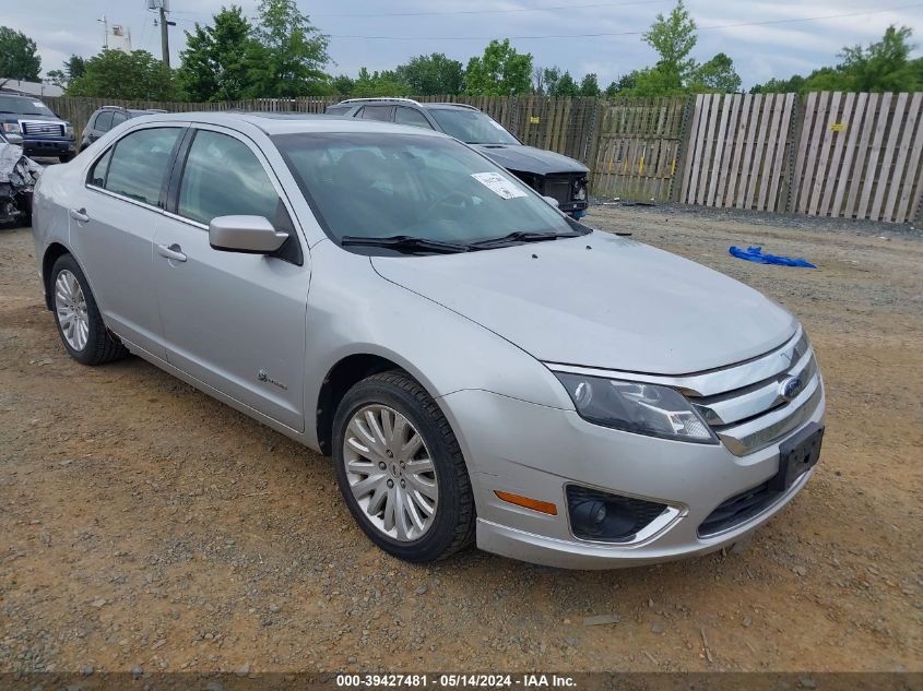 2010 Ford Fusion Hybrid VIN: 3FADP0L35AR159185 Lot: 39427481