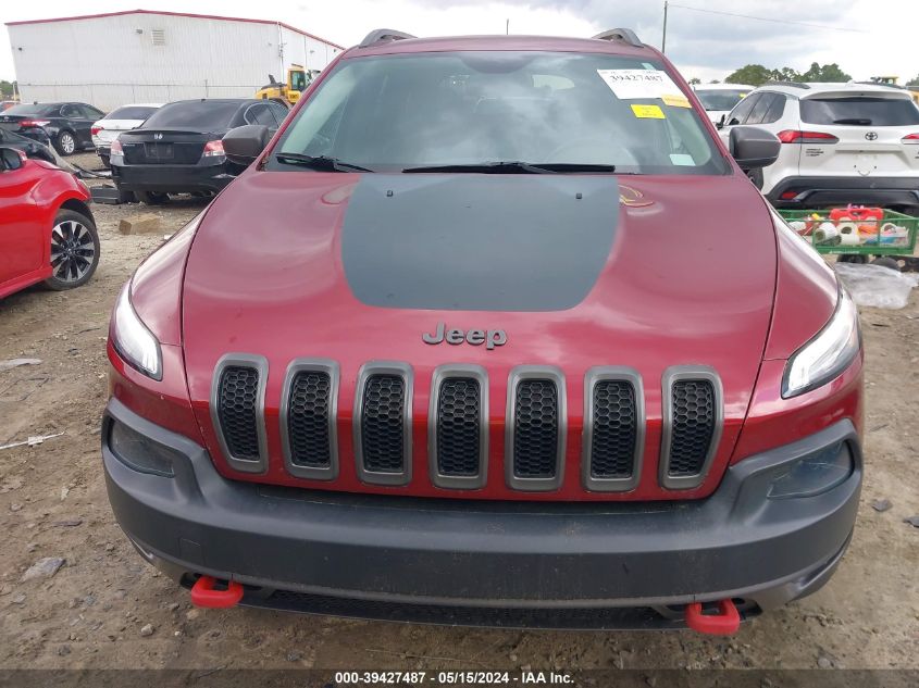 2014 Jeep Cherokee Trailhawk VIN: 1C4PJMBB2EW160385 Lot: 39427487