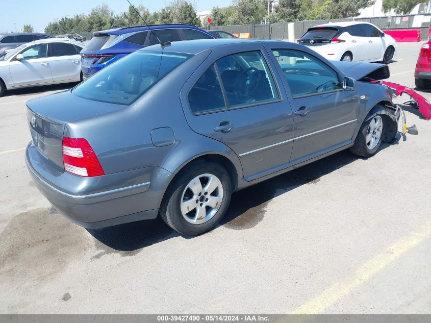 2004 Volkswagen Jetta Gls 2.0L VIN: 3VWSA69M24M088659 Lot: 39427490