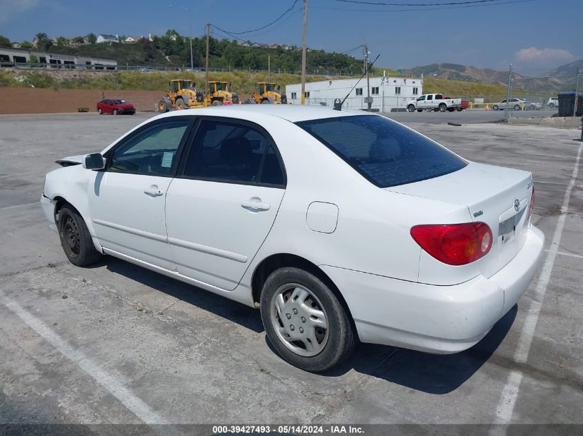 2003 Toyota Corolla Le VIN: 1NXBR32E33Z046472 Lot: 39427493