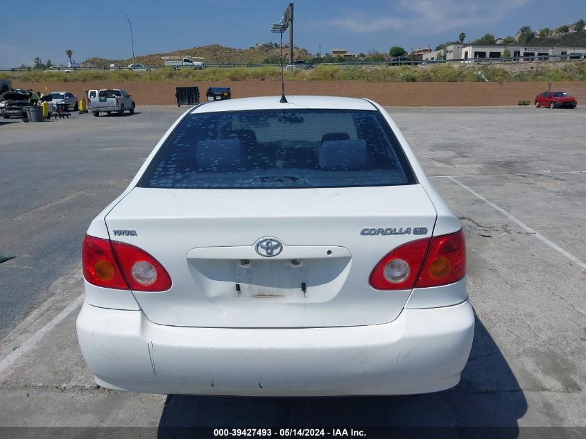 2003 Toyota Corolla Le VIN: 1NXBR32E33Z046472 Lot: 39427493