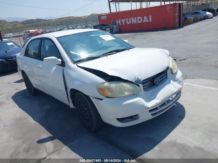 2003 Toyota Corolla Le VIN: 1NXBR32E33Z046472 Lot: 39427493