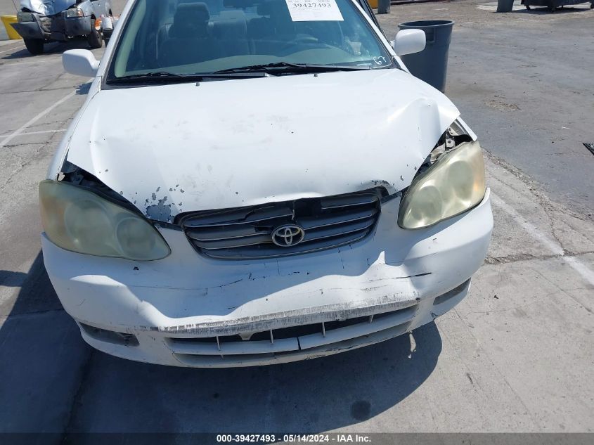 2003 Toyota Corolla Le VIN: 1NXBR32E33Z046472 Lot: 39427493