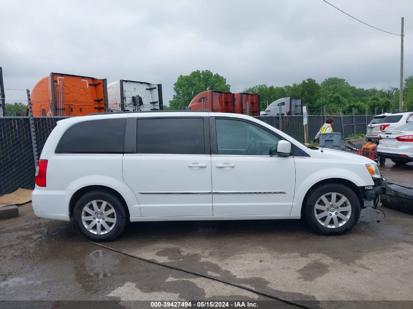 2016 Chrysler Town & Country Touring VIN: 2C4RC1BG4GR198192 Lot: 39427494