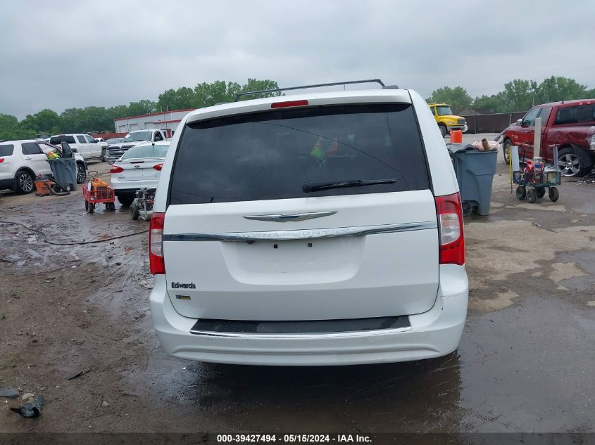 2016 Chrysler Town & Country Touring VIN: 2C4RC1BG4GR198192 Lot: 39427494