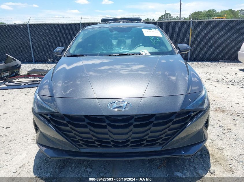 2022 Hyundai Elantra Sel VIN: 5NPLM4AG5NH073878 Lot: 39427503