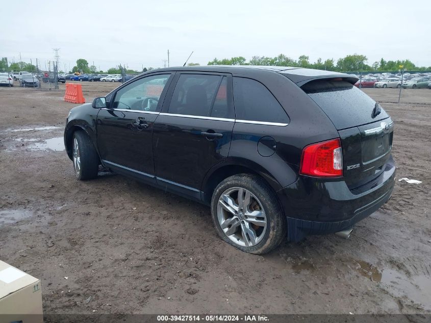 2013 Ford Edge Limited VIN: 2FMDK3KC2DBB57176 Lot: 39427514