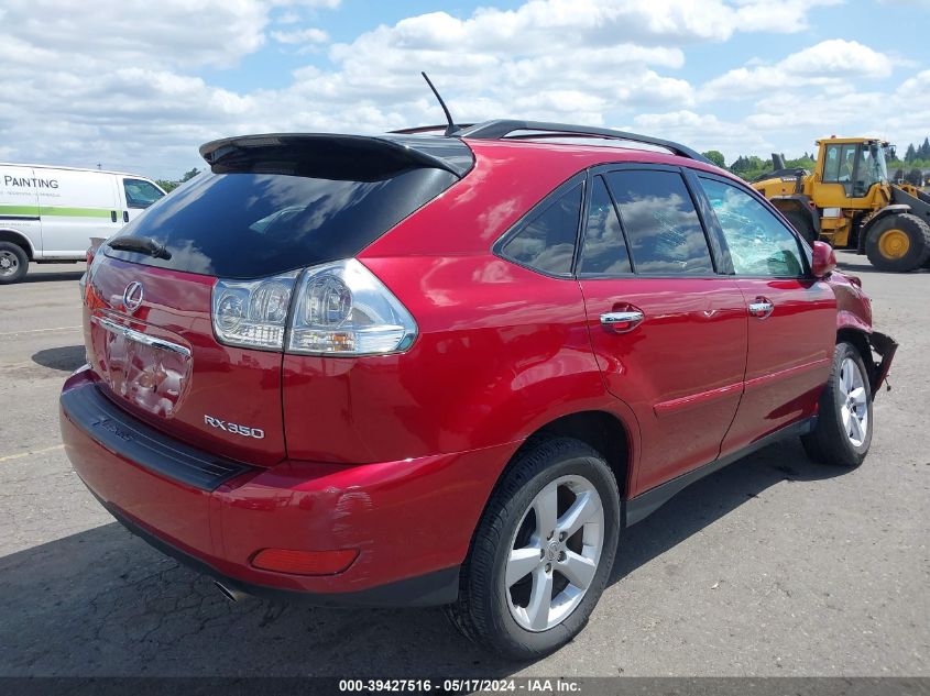 2009 Lexus Rx 350 VIN: 2T2HK31U99C108082 Lot: 39427516