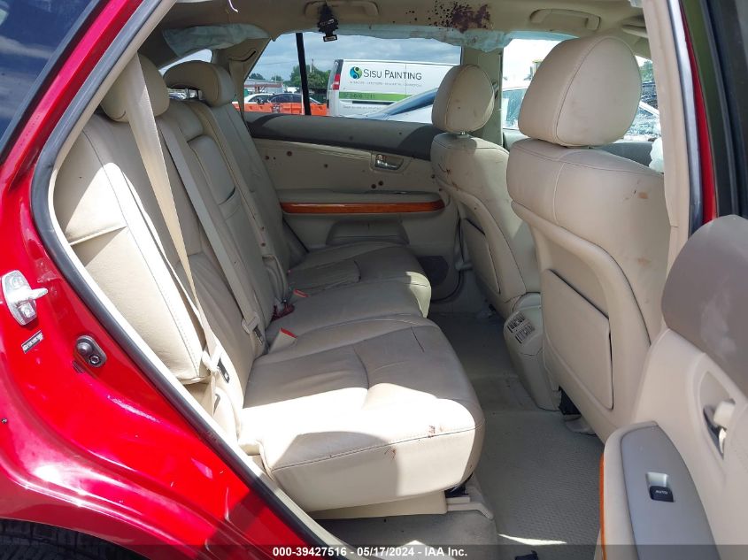 2009 Lexus Rx 350 VIN: 2T2HK31U99C108082 Lot: 39427516