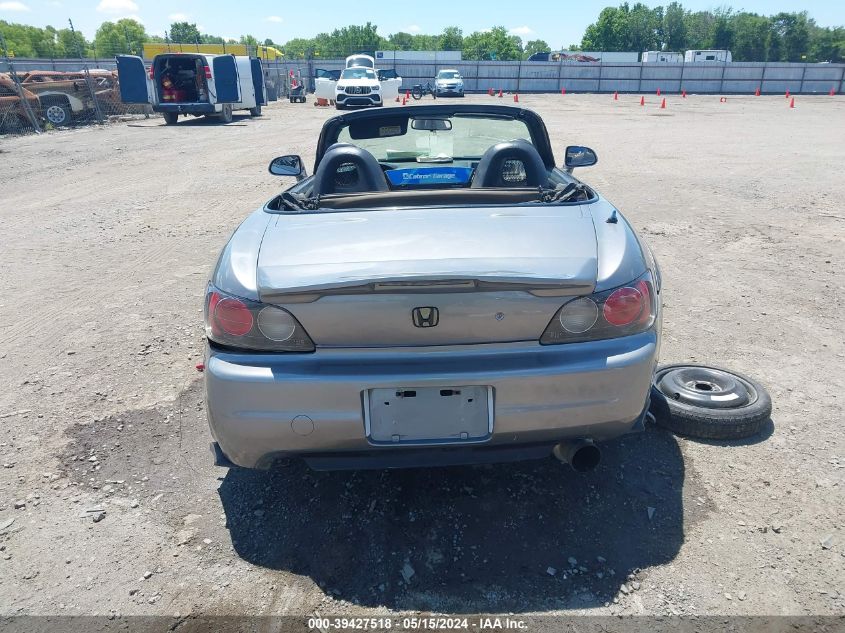 2003 Honda S2000 VIN: JHMAP11473T002241 Lot: 39427518