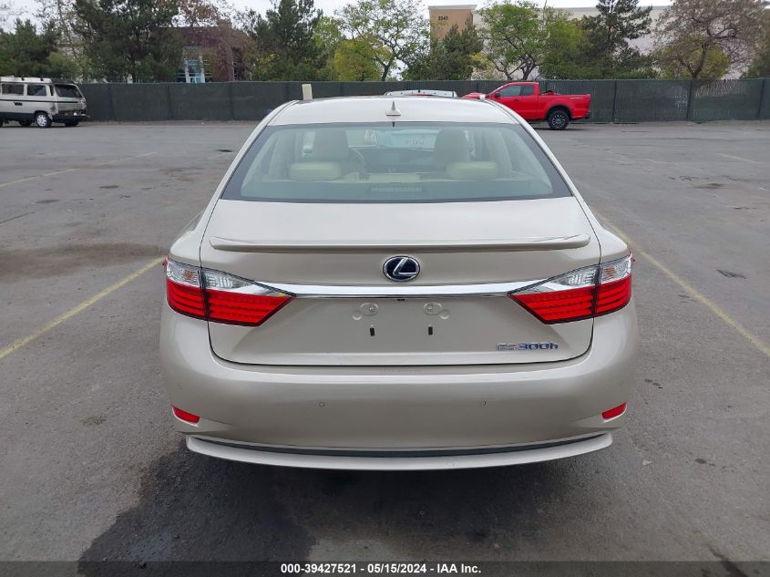 2014 Lexus Es 300H VIN: JTHBW1GG9E2063818 Lot: 39427521