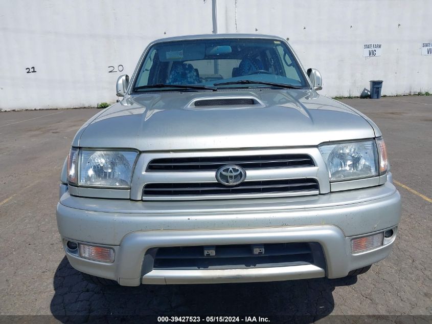 2000 Toyota 4Runner Sr5 V6 VIN: JT3HN86R0Y0259435 Lot: 39427523