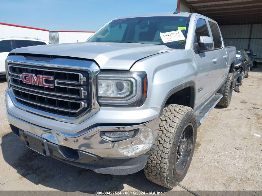 2016 GMC Sierra 1500 Sle VIN: 3GTP1MEC8GG376473 Lot: 39427524