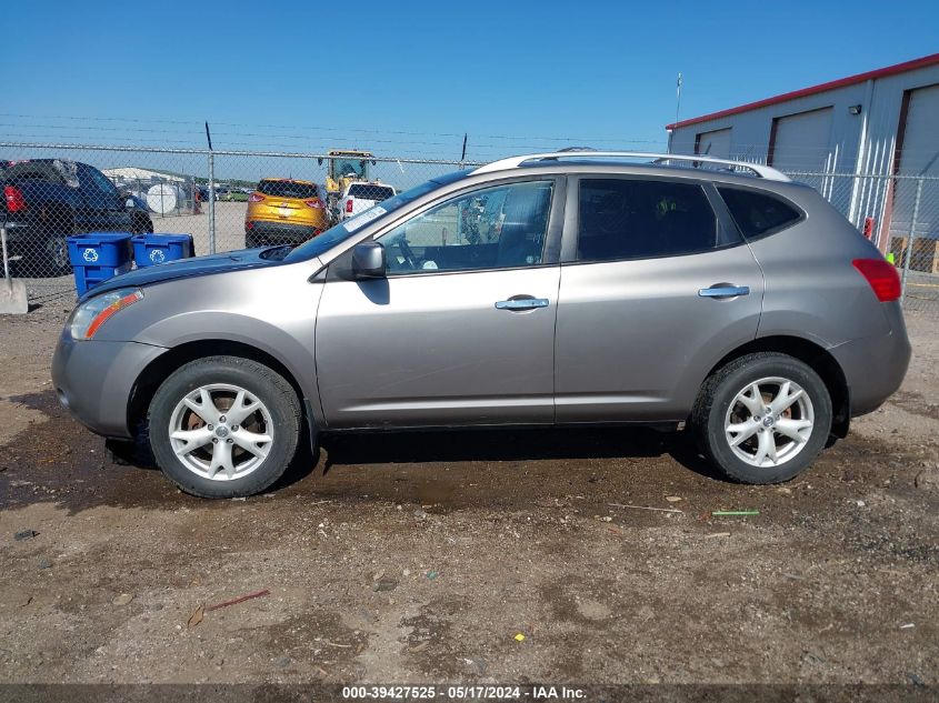 2010 Nissan Rogue Sl VIN: JN8AS5MV2AW139986 Lot: 39427525