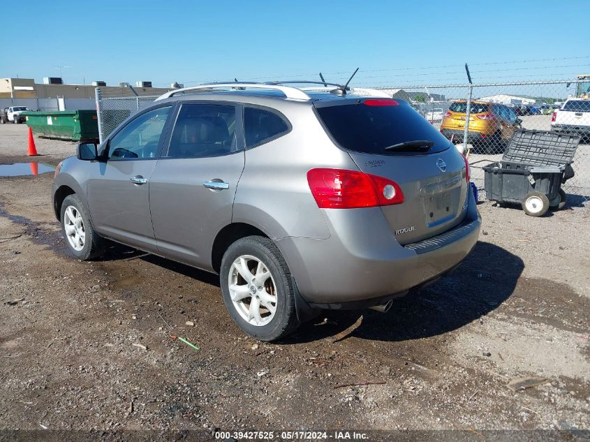 2010 Nissan Rogue Sl VIN: JN8AS5MV2AW139986 Lot: 39427525