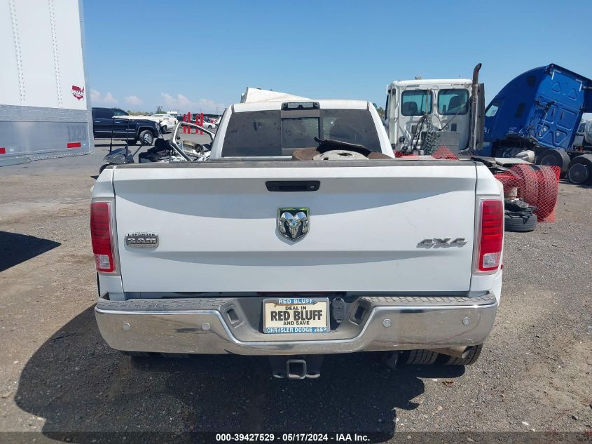 2017 Ram 3500 Laramie Longhorn 4X4 8' Box VIN: 3C63RRKL2HG627473 Lot: 39427529