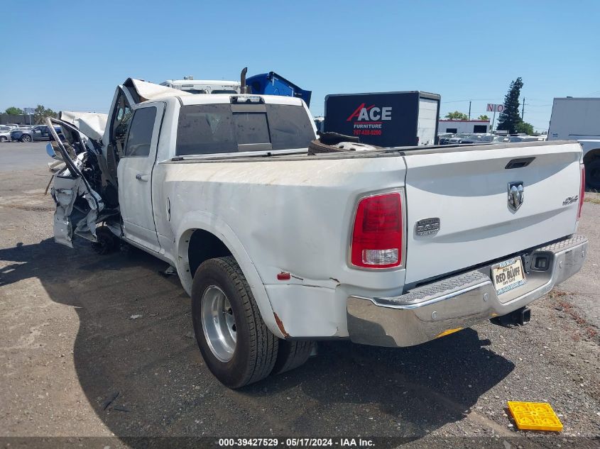 2017 Ram 3500 Laramie Longhorn 4X4 8' Box VIN: 3C63RRKL2HG627473 Lot: 39427529