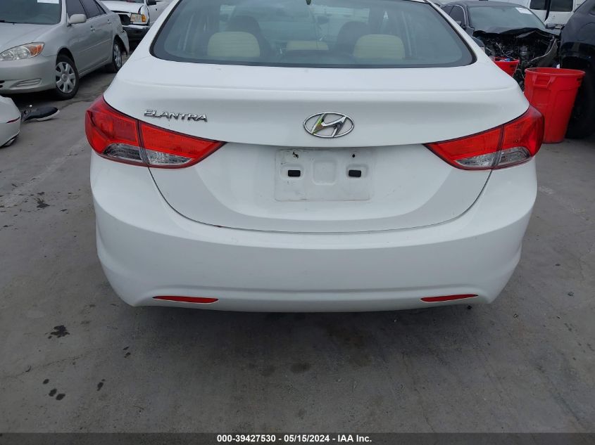 2012 Hyundai Elantra Gls VIN: 5NPDH4AE6CH131775 Lot: 39427530