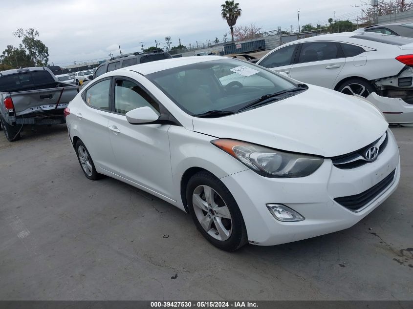 2012 Hyundai Elantra Gls VIN: 5NPDH4AE6CH131775 Lot: 39427530