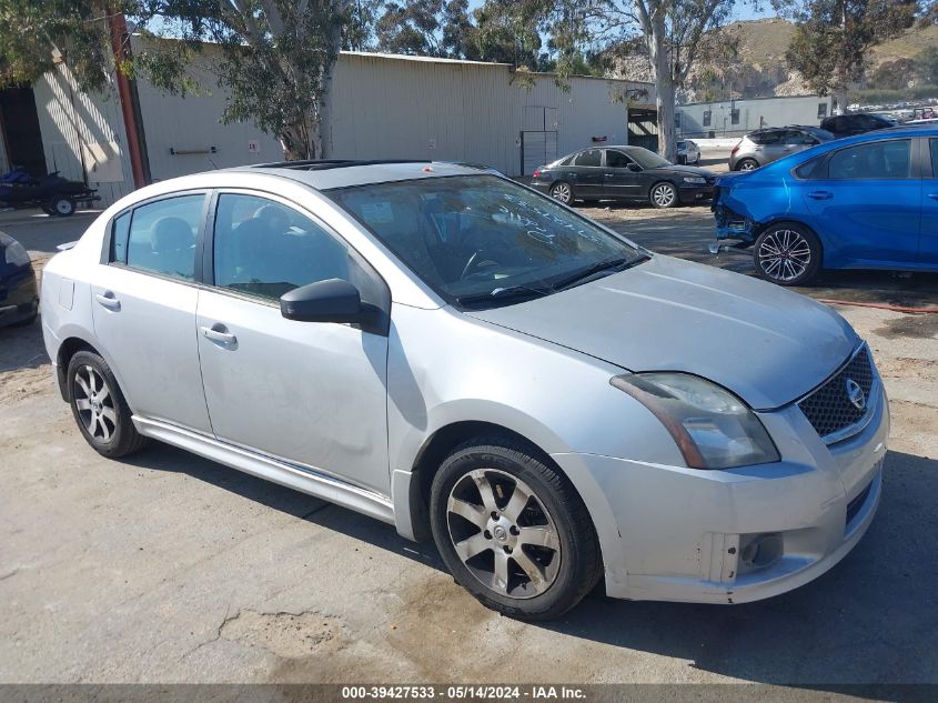 2012 Nissan Sentra 2.0 Sr VIN: 3N1AB6AP6CL680591 Lot: 39427533