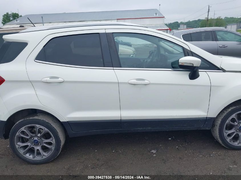 2019 Ford Ecosport Titanium VIN: MAJ6S3KL6KC253599 Lot: 39427538