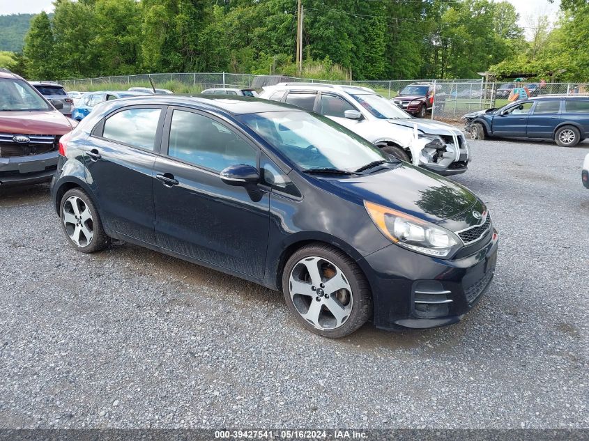 2016 Kia Rio Sx VIN: KNADN5A34G6647062 Lot: 39427541