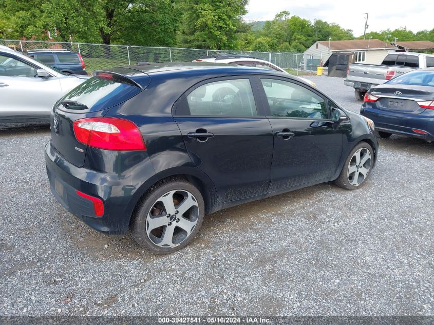 2016 Kia Rio Sx VIN: KNADN5A34G6647062 Lot: 39427541