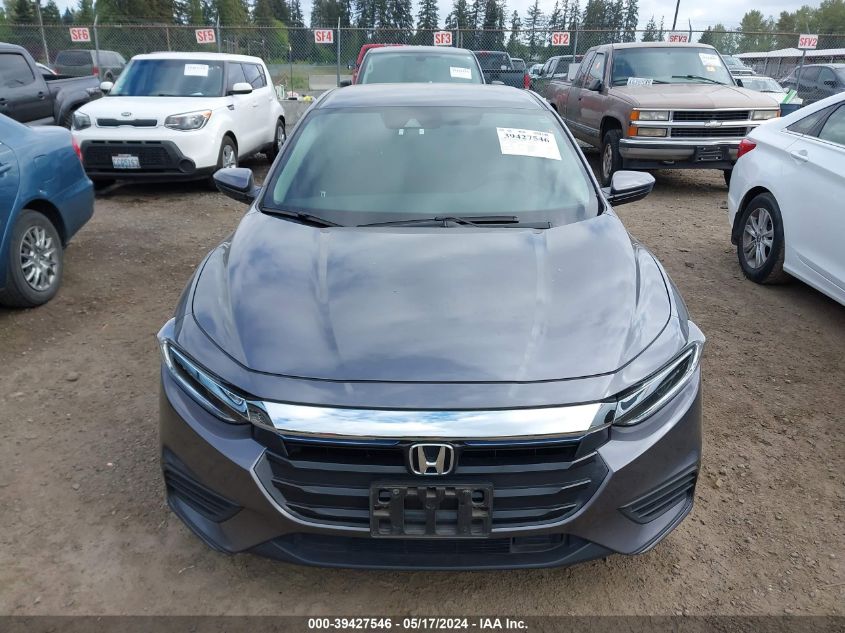 2019 Honda Insight Lx VIN: 19XZE4S16KE002734 Lot: 39427546