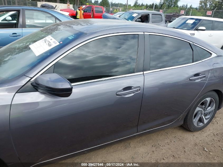 2019 Honda Insight Lx VIN: 19XZE4S16KE002734 Lot: 39427546