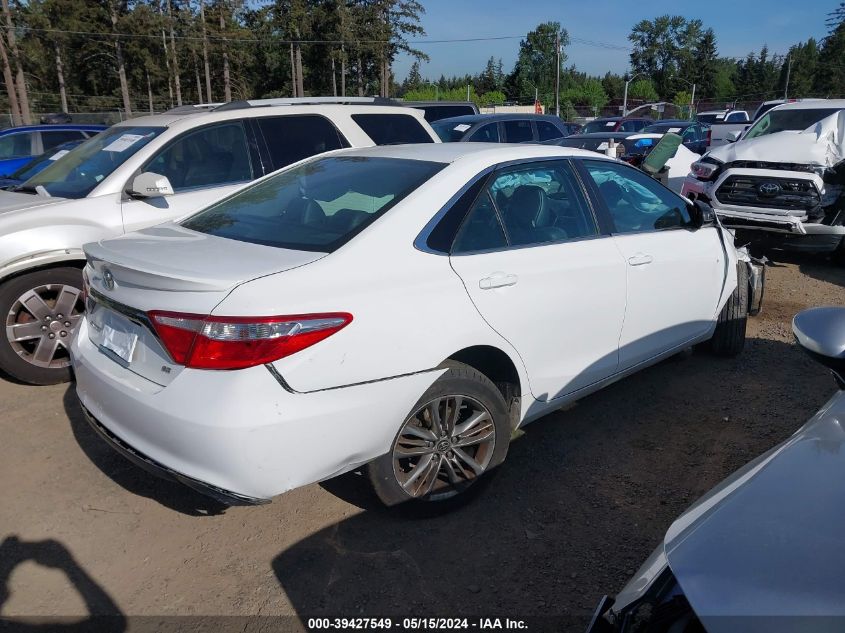 2016 Toyota Camry Se VIN: 4T1BF1FKXGU182861 Lot: 39427549