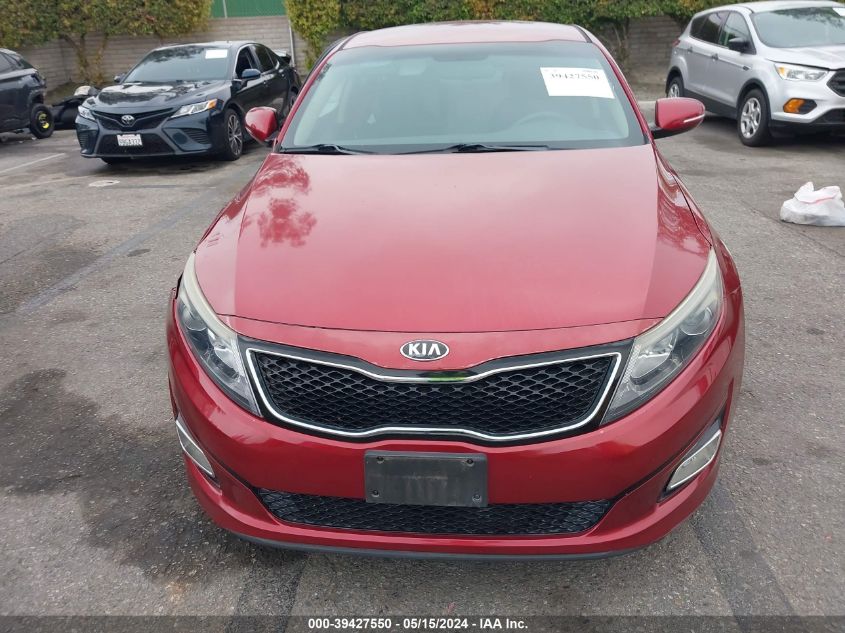 2015 Kia Optima Lx VIN: 5XXGM4A73FG429680 Lot: 39427550