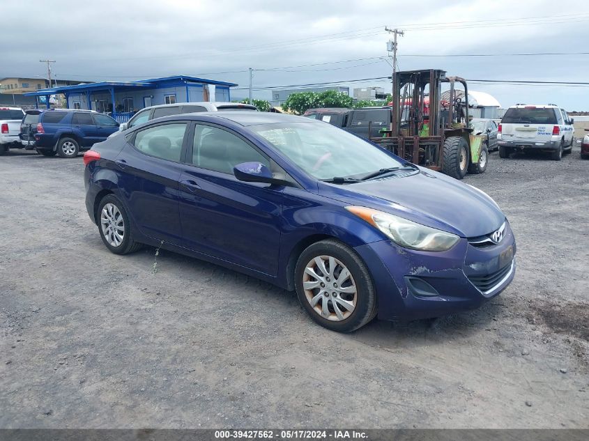 2011 Hyundai Elantra Gls VIN: 5NPDH4AE2BH041831 Lot: 39427562