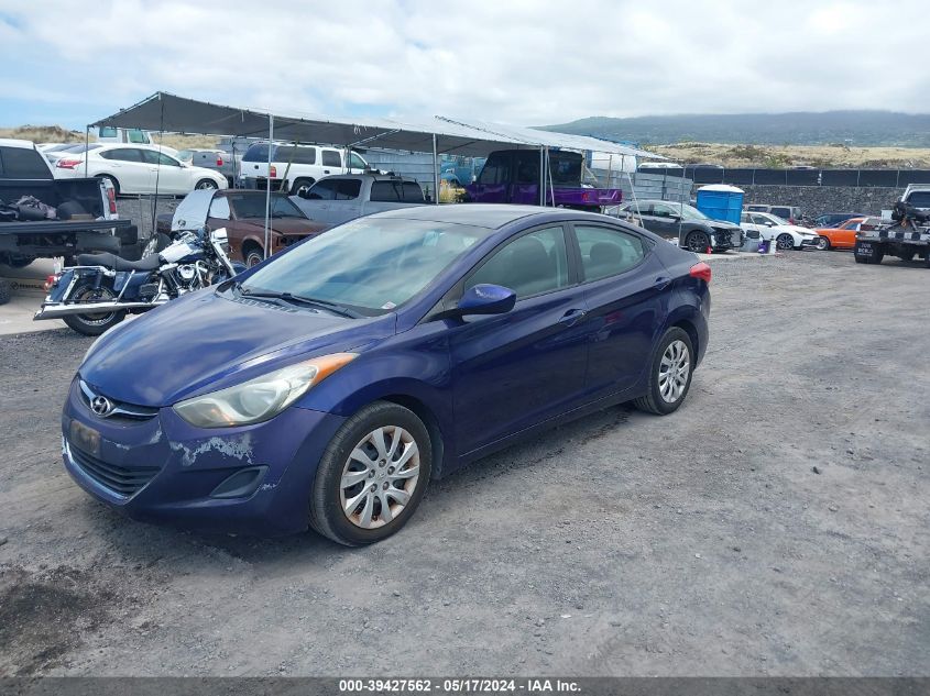 2011 Hyundai Elantra Gls VIN: 5NPDH4AE2BH041831 Lot: 39427562