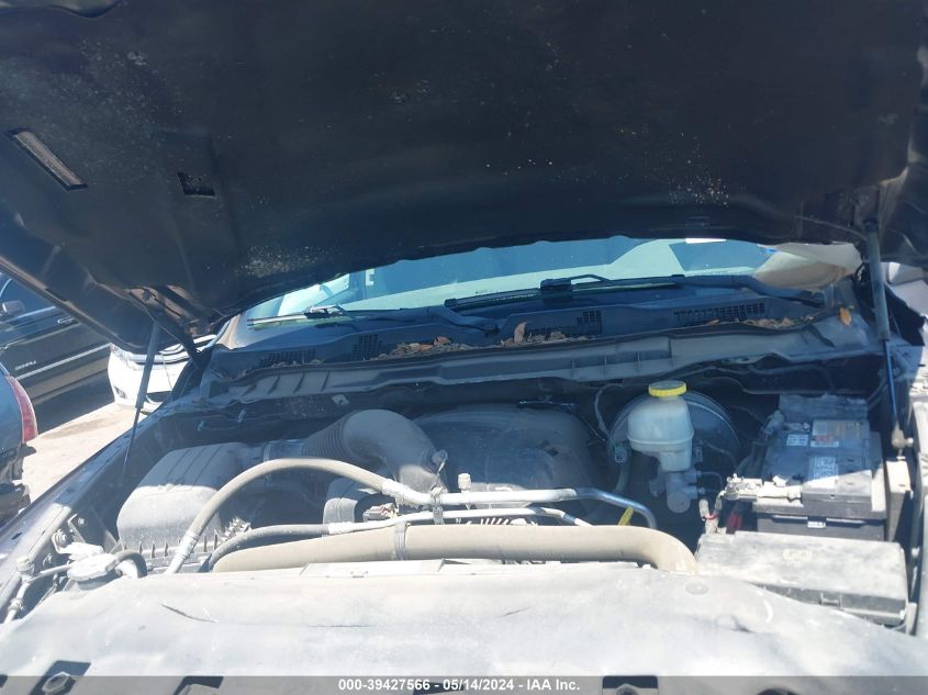 2018 Ram 1500 Lone Star Silver 4X2 5'7 Box VIN: 1C6RR6LT7JS169239 Lot: 39427566