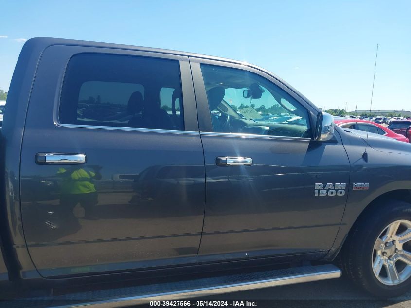 2018 Ram 1500 Lone Star Silver 4X2 5'7 Box VIN: 1C6RR6LT7JS169239 Lot: 39427566