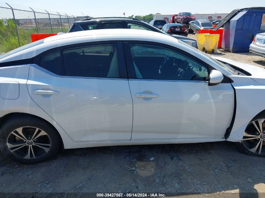 2021 Nissan Sentra Sv Xtronic Cvt VIN: 3N1AB8CV5MY308882 Lot: 39427567