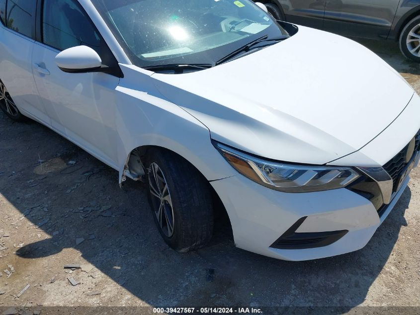 2021 Nissan Sentra Sv Xtronic Cvt VIN: 3N1AB8CV5MY308882 Lot: 39427567