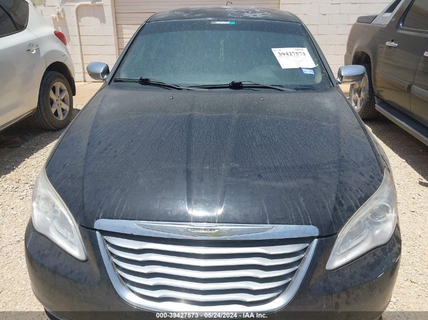 2012 Chrysler 200 Limited VIN: 1C3CCBCB2CN261686 Lot: 39427573