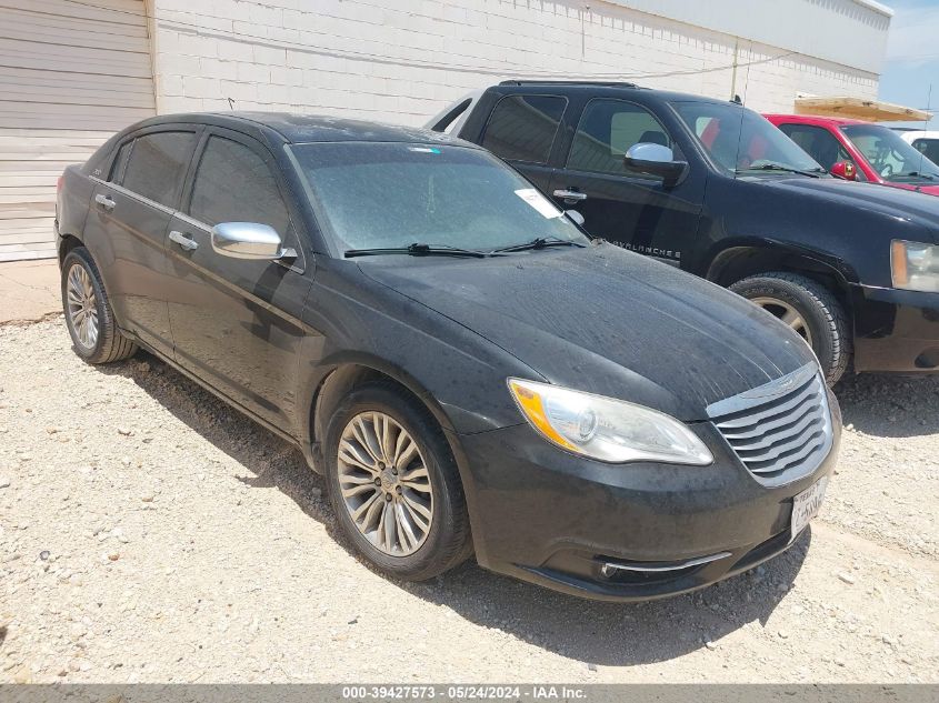 2012 Chrysler 200 Limited VIN: 1C3CCBCB2CN261686 Lot: 39427573