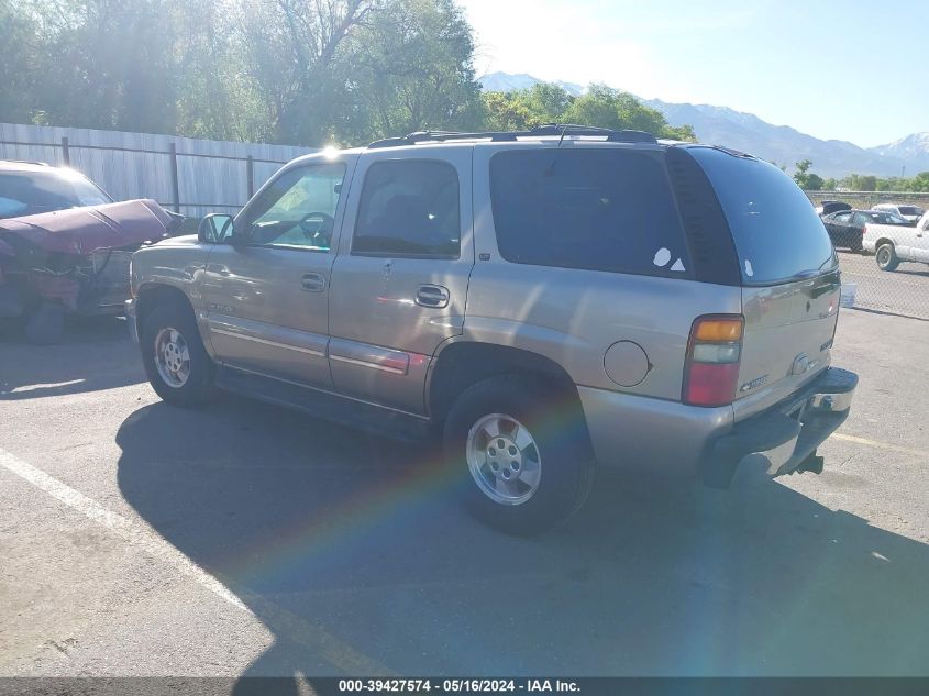 2001 Chevrolet Tahoe K1500 VIN: 1GNEK13T31R101145 Lot: 39427574