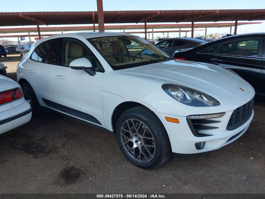 2017 Porsche Macan S VIN: WP1AB2A53HLB12871 Lot: 39427575