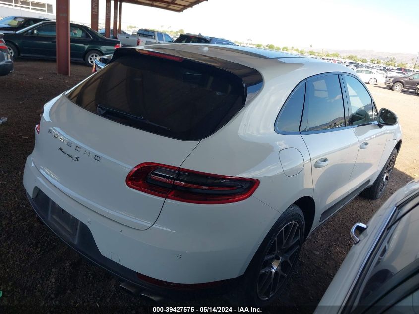 2017 Porsche Macan S VIN: WP1AB2A53HLB12871 Lot: 39427575